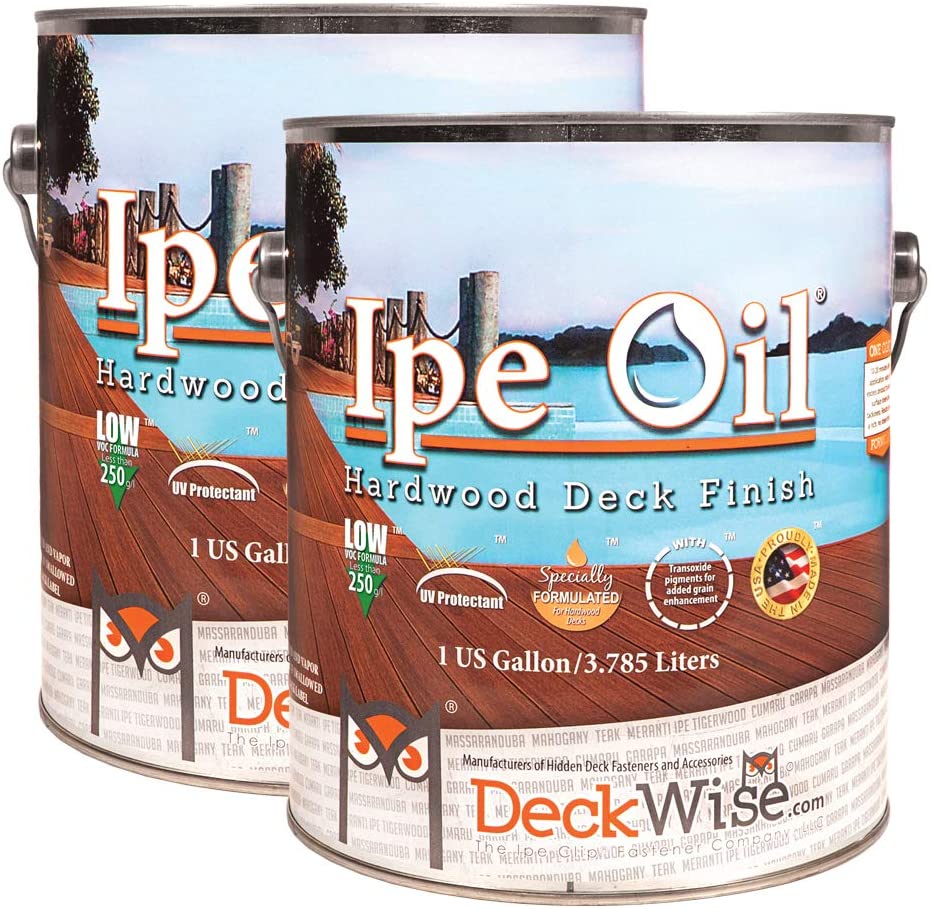 DeckWise Ipe Oil Hardwood Deck Semi-Transparent Natural Finish review