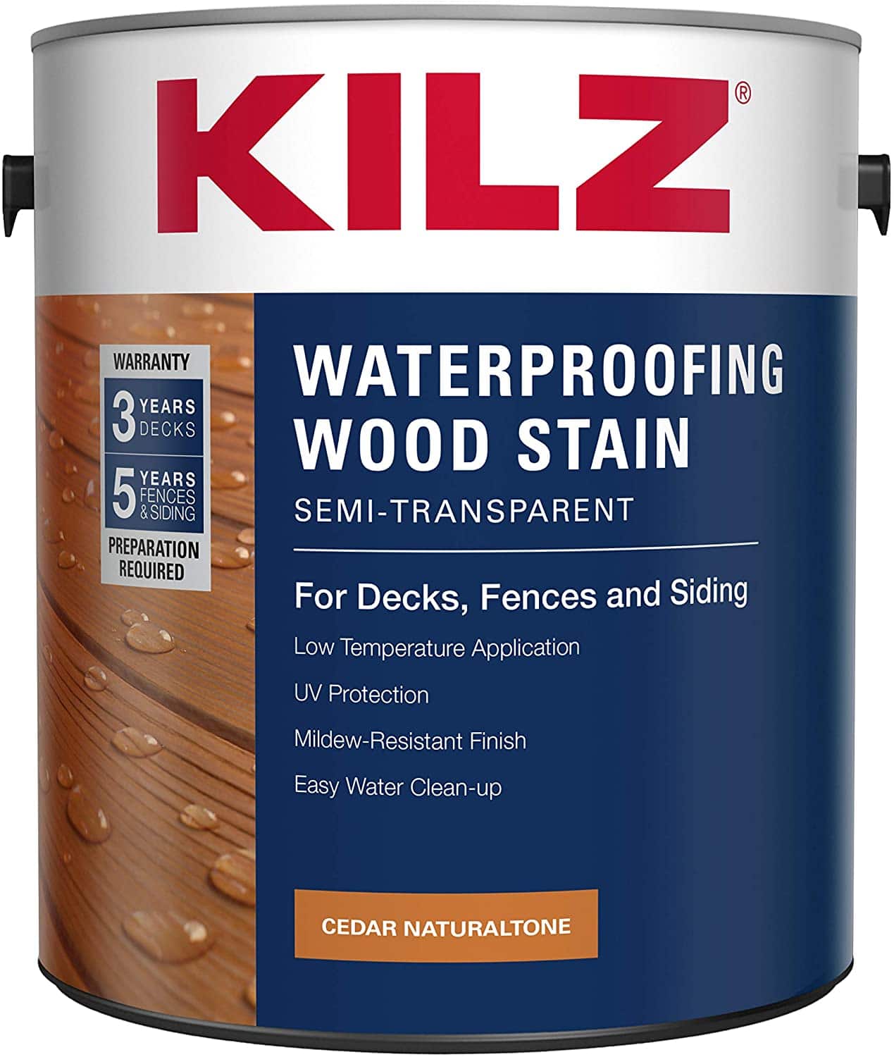 KILZ L832111 Exterior Waterproofing Wood Stain review